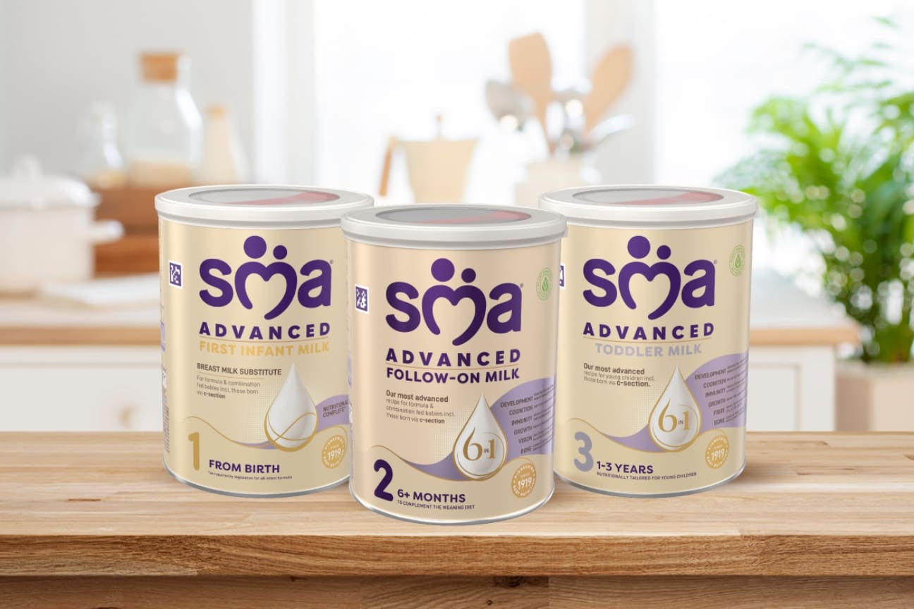 SMA ADVANCED Baby Milk Range