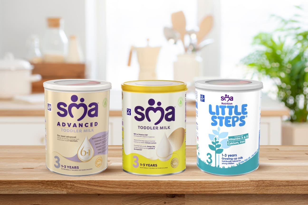 SMA Toddler Milks Range